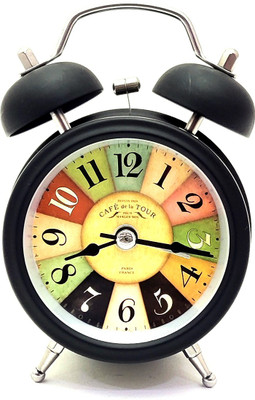 Art N Soul Analog Black Clock