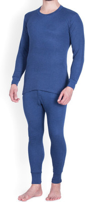 SYLZON Men Top - Pyjama Set Thermal