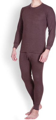 SYLZON Men Top - Pyjama Set Thermal