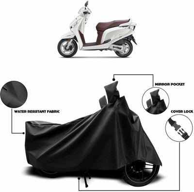 KEDIT Two Wheeler Cover for Universal For Bike(Aviator, Black)