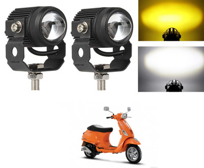 PECUNIA Side LED Indicator Light for Piaggio Vespa LX(White, Amber)