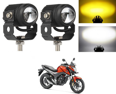 PECUNIA Side LED Indicator Light for Honda CB Hornet 160(White, Amber)
