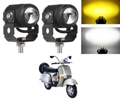 PECUNIA Side LED Indicator Light for Bajaj(White, Amber)