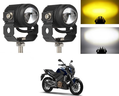 PECUNIA Side LED Indicator Light for Bajaj(White, Amber)