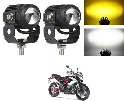 PECUNIA Side LED Indicator Light for Universal For Bike(White, Amber)