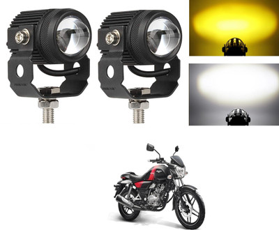 PECUNIA Side LED Indicator Light for Bajaj V 150(White, Amber)