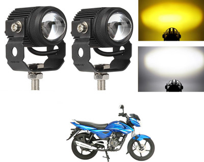 PECUNIA Side LED Indicator Light for Bajaj(White, Amber)