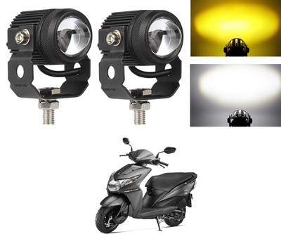 PECUNIA Side LED Indicator Light for Honda Dio(White, Amber)