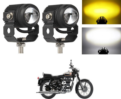 PECUNIA Side LED Indicator Light for Royal Enfield 500(White, Amber)