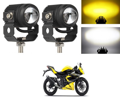 PECUNIA Side LED Indicator Light for Kawasaki Ninja(White, Amber)