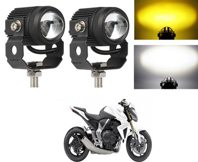 PECUNIA Side LED Indicator Light for Honda CB Hornet 160(White, Amber)