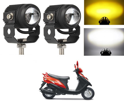 PECUNIA Side LED Indicator Light for Mahindra Flyte(White, Amber)