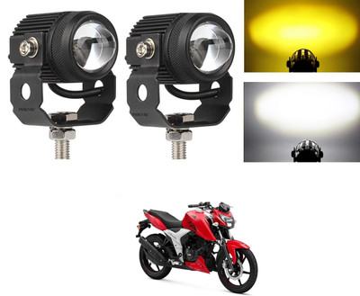 PECUNIA Side LED Indicator Light for TVS Apache RTR 160(White, Amber)