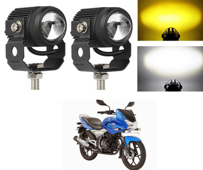 PECUNIA Side LED Indicator Light for Bajaj Discover 125 DTS-i(White, Amber)