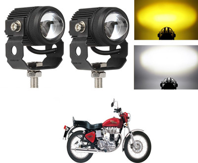 PECUNIA Side LED Indicator Light for Royal Enfield Classic 350(White, Amber)