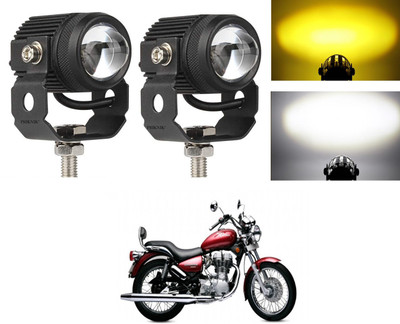 PECUNIA Side LED Indicator Light for Royal Enfield Electra Twin Spark(White, Amber)