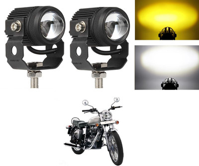 PECUNIA Side LED Indicator Light for Royal Enfield 500(White, Amber)