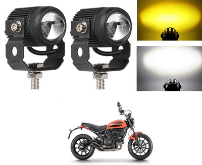 PECUNIA Side LED Indicator Light for Mahindra Rodeo RZ(White, Amber)