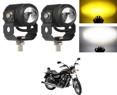 PECUNIA Side LED Indicator Light for Royal Enfield Thunder Bird 350(White, Amber)