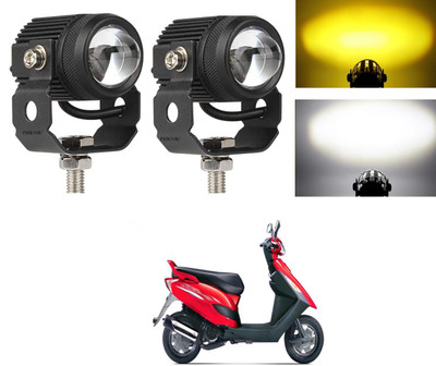 PECUNIA Side LED Indicator Light for Bajaj(White, Amber)