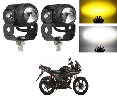 PECUNIA Side LED Indicator Light for Honda CBF Stunner(White, Amber)