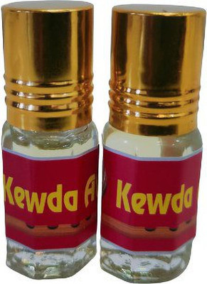 kah attar KEWDA ATTAR(A PACK OF 3ML*2=6ML) Floral Attar(Kewda)