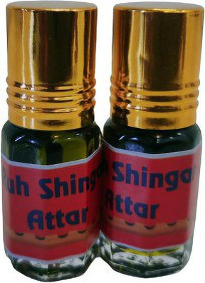 kah attar RUH SHINGAR ATTAR(A PACK OF 3ML*2=6ML) Floral Attar(Blends (mukhallat))