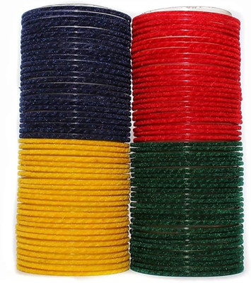 Golus suppliers Glass Bangle Set(Pack of 4)