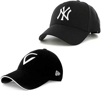 SPORT COLLECTION Embroidered Sports/Regular Cap Cap(Pack of 2)