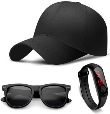 SPORT COLLECTION Solid Sports/Regular Cap Cap(Pack of 3)