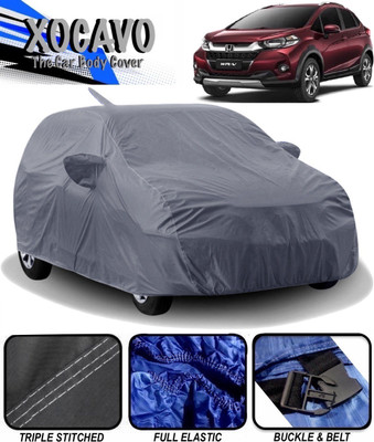 XOCAVO Car Cover For Honda WRV (With Mirror Pockets)(Grey)