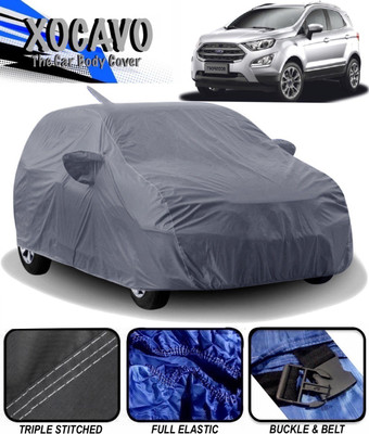 XOCAVO Car Cover For Ford Ecosport (With Mirror Pockets)(Grey)