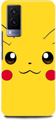 JUGGA Back Cover for Vivo V21e 5G,V2055, PIKACHU, POKEMON, CARTOON(Yellow, Hard Case, Pack of: 1)