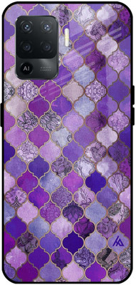 Hocopoco Back Cover for Oppo F19 Pro(Purple, Grip Case, Silicon, Pack of: 1)
