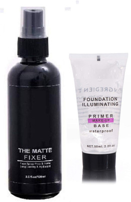 ADJD Most Beautiful Trending Fixer with Makeup base Primer Foundation Luxury Primer(2 Items in the set)