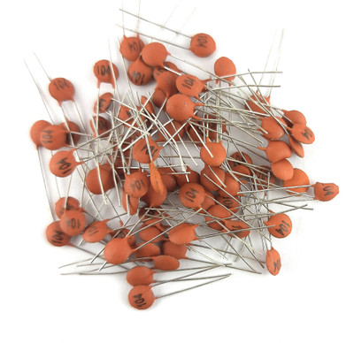 SAMAES 100 Pics 0.1 uF 50 Volt 104 printed Ceramic Disc Capacitor Electronic Components Electronic Hobby Kit