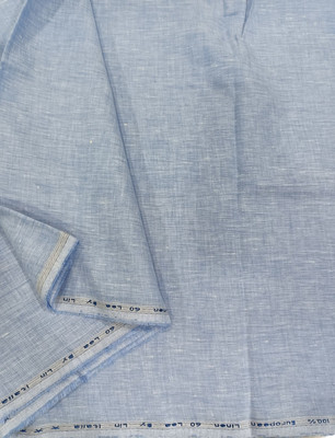 Mansfab Linen Solid Shirt Fabric