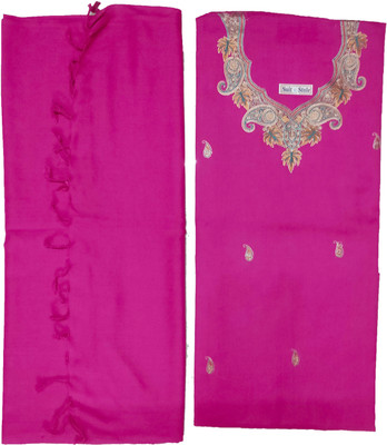 Sprha Wool Embroidered Salwar Suit Material