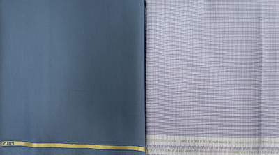 Raymond Cotton Blend Checkered Shirt & Trouser Fabric