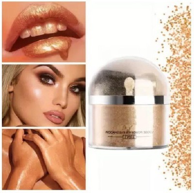 GFSU BEST FOR FACE NEW GOLDEN SHIMMER FACE HIGHLIGHTER Highlighter(GOLD)