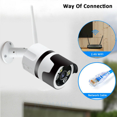 SIOVS Hidden Mini WiFi Camera Indoor and Outdoor Security Bullet Camera Color Nigh Security Camera(64 GB, 1 Channel)