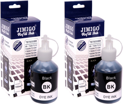 greencom Refill Ink Black - Twin Pack Ink Bottle