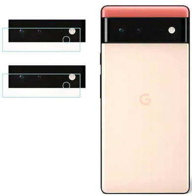ZORAM Back Camera Lens Glass Protector for Google Pixel 6(Pack of: 2)
