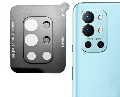 VOSKI Back Camera Lens Glass Protector for Oneplus 9r Camera Lens protector Anti Scratch Glass(Pack of: 1)