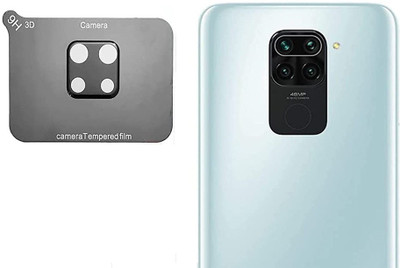 VOSKI Back Camera Lens Glass Protector for Xiaomi Redmi Note 9 Edge to Edge Camera Lens Real Glass Protector 9H Hardness(Pack of: 1)