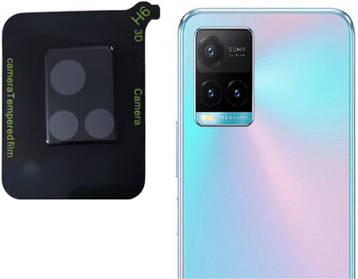 ELEF Back Camera Lens Glass Protector for Vivo Y33s Ultra Thin Camera Tempered Glass Full Coverage 9H Hardness(Pack of: 1)