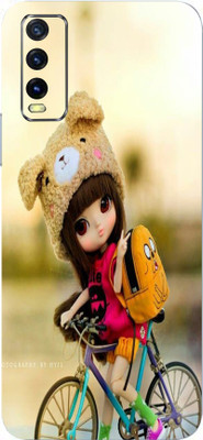 Jeeva Creation Vivo Y20G Mobile Skin(Ultra Super Cuite Pie Girl With High Matte Finish.)