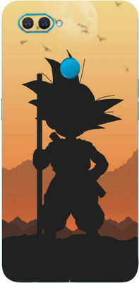 Jeeva Creation Oppo A12 Mobile Skin(Ultra Super Goku Sunset With High Matte Finish.)