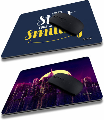 SMULY Printed Designer Anti Skid, Thick Non-Slip Rubber Base Mouse Pad COMBO PACK OF 2Compatible with Computer, Laptops, PC, Home & Office Mousepad HD Quality Non Slip Base Mousepad(Multicolor8) SMULY Printed Designer Anti Skid, Thick Non-Slip Rubber Base Mouse Pad COMBO PACK OF 2Compatible with Computer, Laptops, PC, Home & Office Mousepad HD Quality Non Slip Base Mousepad(Multicolor8)