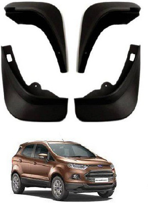Jagan kirpa Front Mud Guard, Rear Mud Guard For Ford Ecosport 2015, 2017, 2018, 2019(Black)